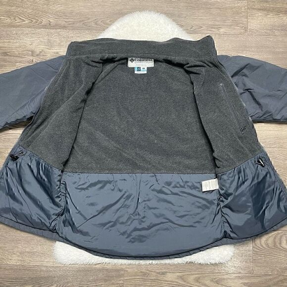 Columbia Coat Womens Size Small Grey Core Interchange Warm Jacket - Picture 6 of 11